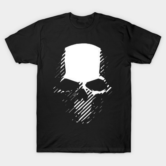 white skull T-Shirt by Galian